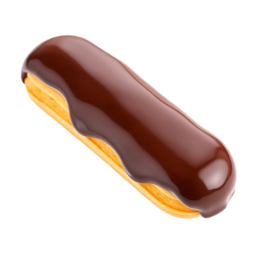 Éclair au chocolat